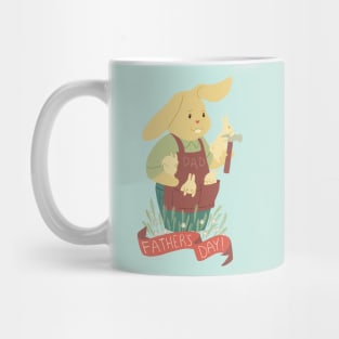 Father's Day Bunnies Mug